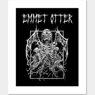 emmet otter death metal Posters and Art